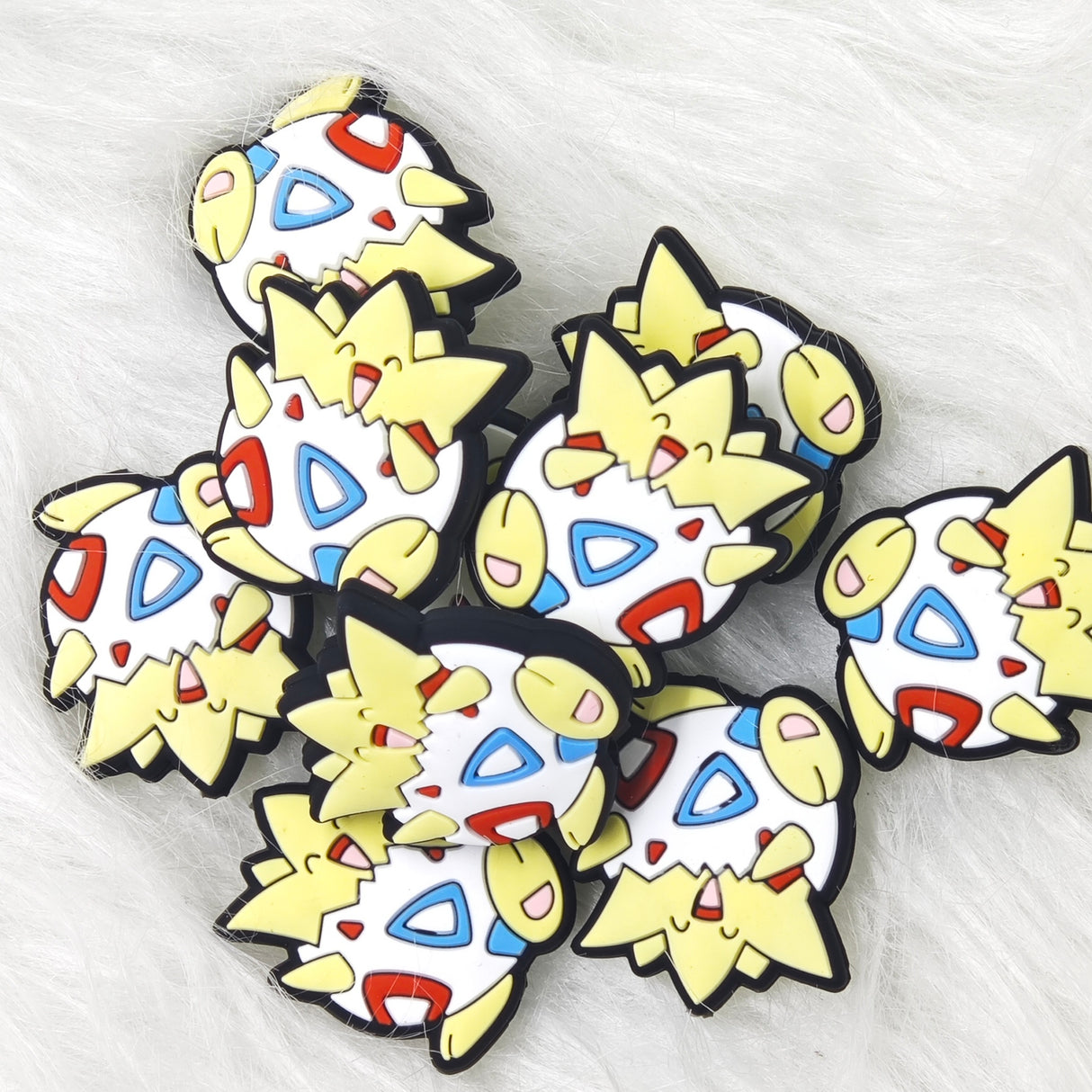 Pika Silicone Focal Beads, character Focal Beads