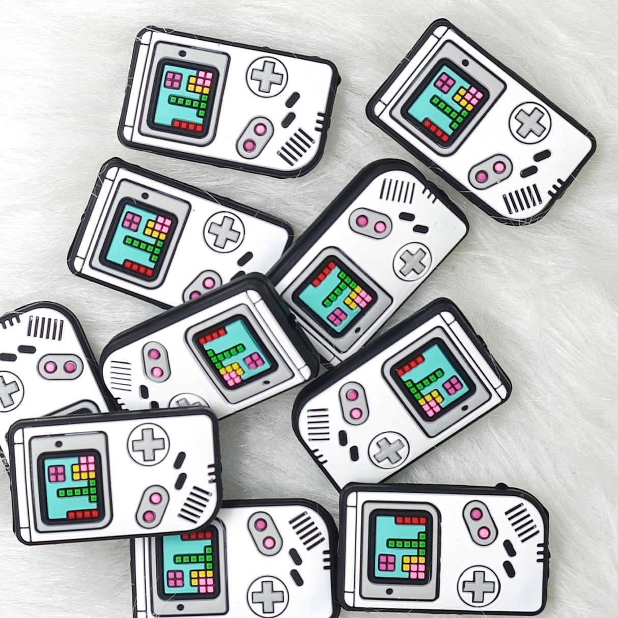 Game boy Silicone Focal Beads Wholesale