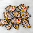 Squirrel Focal Beads , character silicon focal for Pens