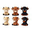 Highland Cattle Silicone Focal Beads