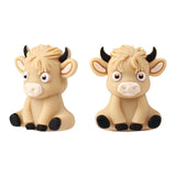 Highland Cattle Silicone Focal Beads