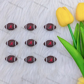 3D Alabama Football team Silicone Focal Beads,Wholesale Silicone focal beads for pens