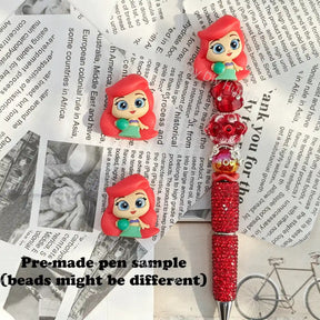 3D Ariel Character Pen Topper