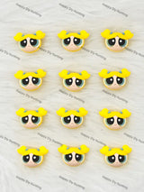 3D Blue Hero Girl Silicone Focal Beads Wholesale for Pen DIY
