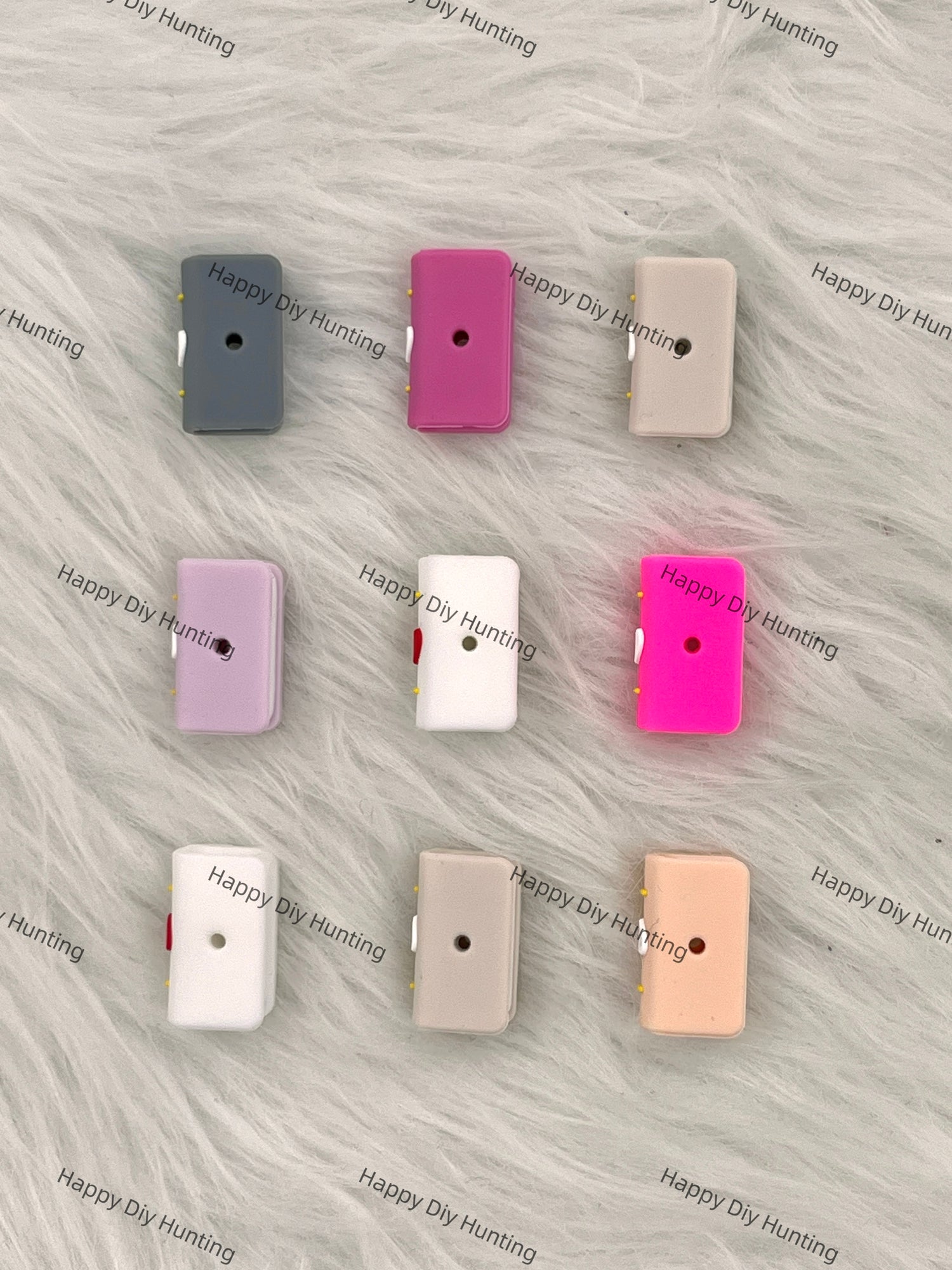 3D Book with heart Silicone Focal Beads Wholesale