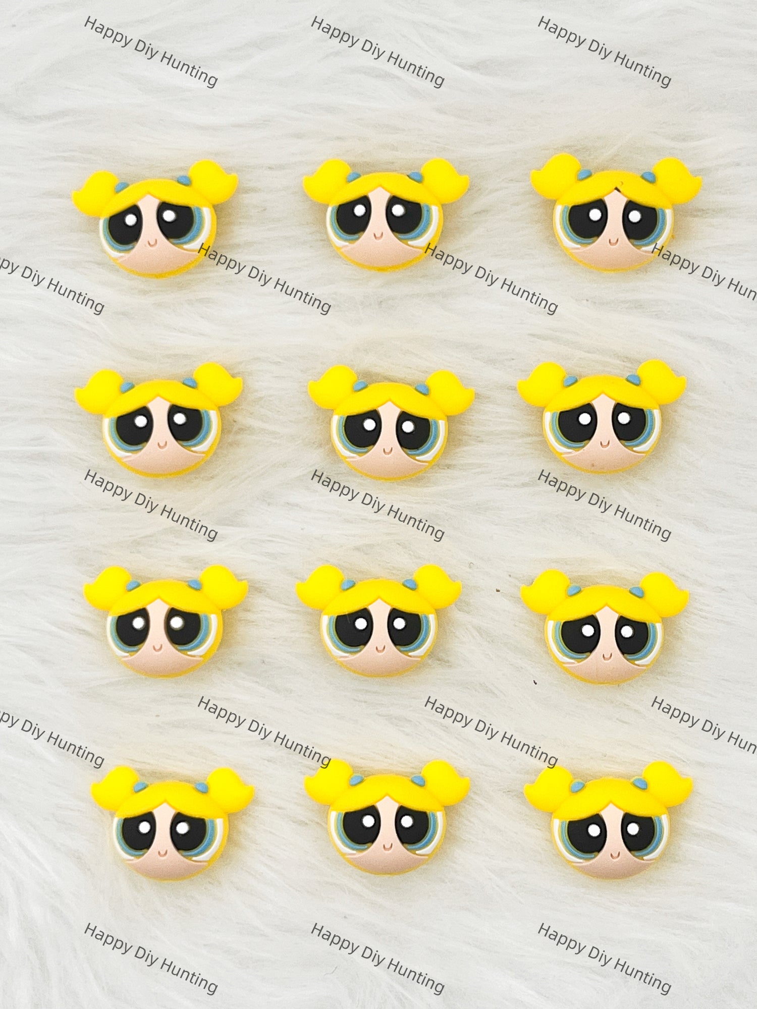 3D Bubbles From The Powerpull Girls Silicone Focal Beads Wholesale, silicone focal beads for pens