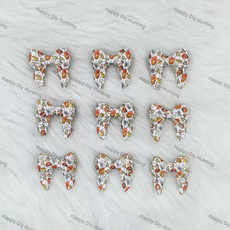 3D Cartoon Lion Bowknot Silicone Focal Beads Wholesale for Pen DIY