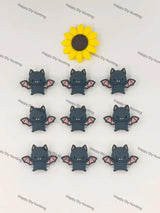3D Cute Bat Silicone Focal Beads Wholesale for Pen DIY
