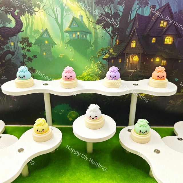 3D Cute Dumpling Shape Silicone Focal Beads For DIY Beadable Pens& Jewelry