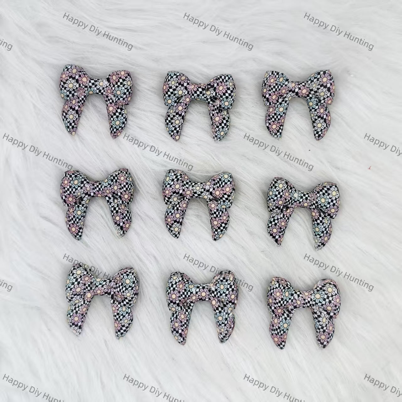 3D Flower-themed Bowknot Silicone Focal Beads Wholesale, silicone focal beads for pens