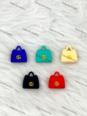 3D Gucci Bag Silicone Focal Beads Wholesale