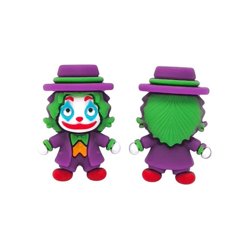 3D Halloween clown silicone focal beads wholesale spooky craft supply for DIY beadable Pen Crafts
