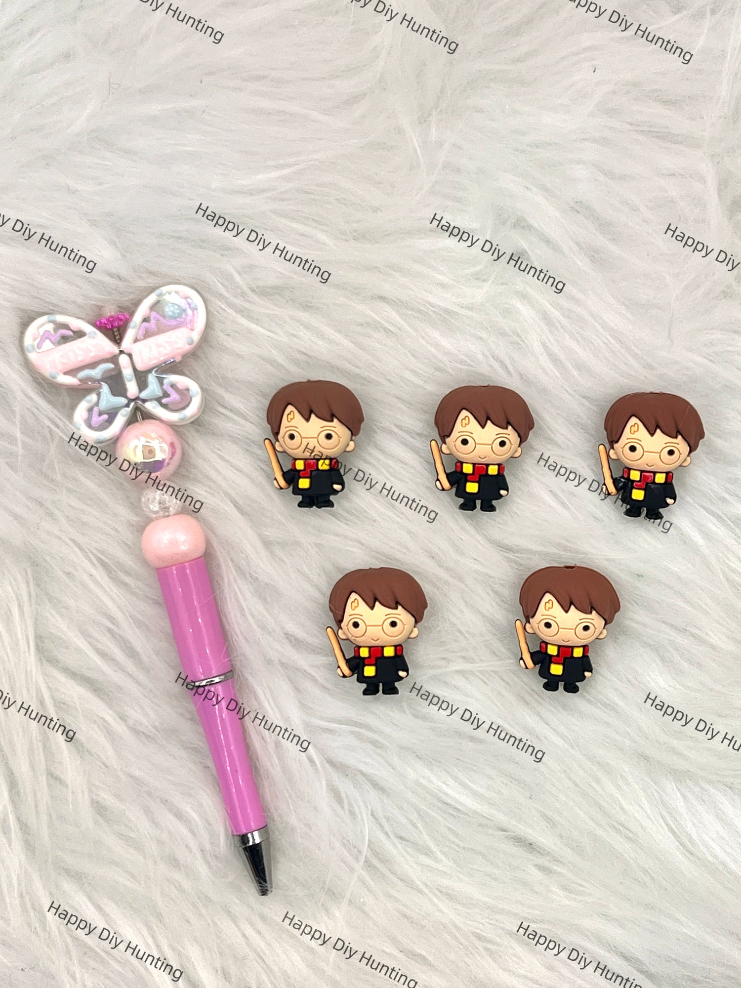 3D Harry Potter Silicone Focal Beads Wholesale, silicone focal beads for pens