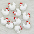 3D Hens Silicone Focals for Farm Animal Beadable Pen Craft