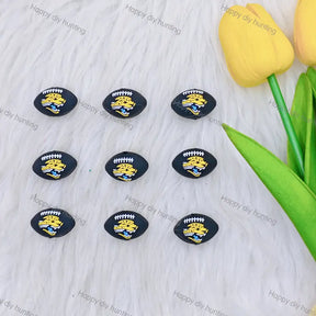 3D Jaguars Football team Silicone Focal Beads,Wholesale Silicone focal beads for pens