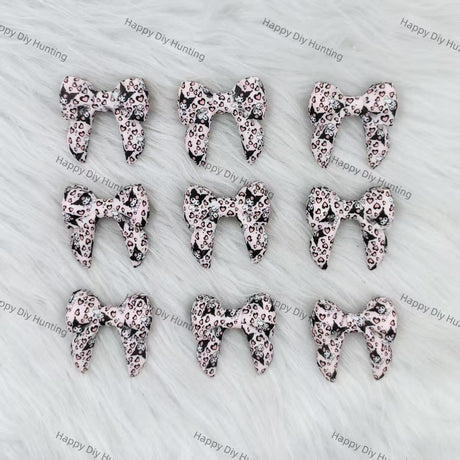 3D Kuromi-themed Bowknot Silicone Focal Beads Wholesale, silicone focal beads for pens