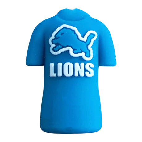 3D Lions Football Team Jersey Silicone Focal Beads for Beadable Pens DIY Craft Supplies