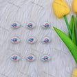 3D Miami Dolphins Football team Silicone Focal Beads,Wholesale Silicone focal beads for pens