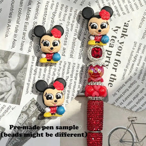 3D Minnie Mouse Character Pen Topper