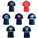 3D NFL Football Team Jersey Silicone Focal Beads 5 Pack for Beadable Pens