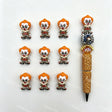 3D Penny Wise Halloween Silicone Focal Beads Wholesale for DIY Beadable Pens