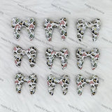 3D Princess-themed Bowknot Silicone Focal Beads Wholesale for Pen DIY