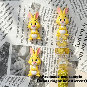 3D Rabbit Character Pen Topper