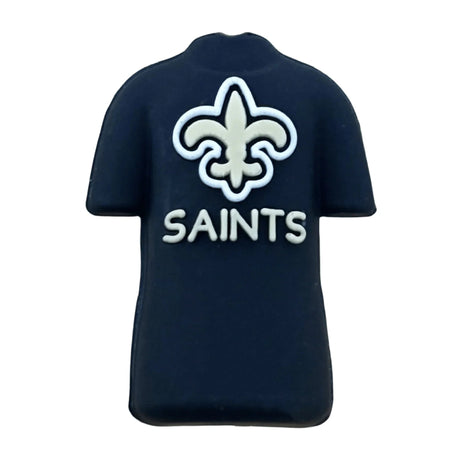 3D Saints Football Team Jersey Silicone Focal Beads 5 Pack for Beadable Pens DIY Craft Supplies