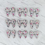 3D Sanrio-themed Bowknot Silicone Focal Beads Wholesale, silicone focal beads for pens