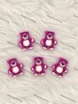 3D Strawberry Bear Silicone Focal Beads for DIY Beadable Pen Making