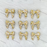 3D Sunflower-themed Bowknot Silicone Focal Beads Wholesale, silicone focal beads for pens