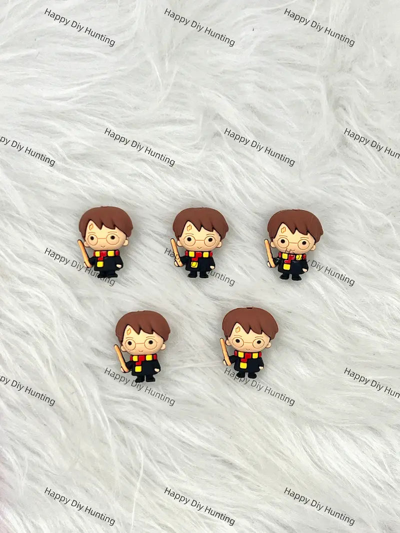 3D Wizard Style Silicone Focal Beads for DIY Beadable Pen Making