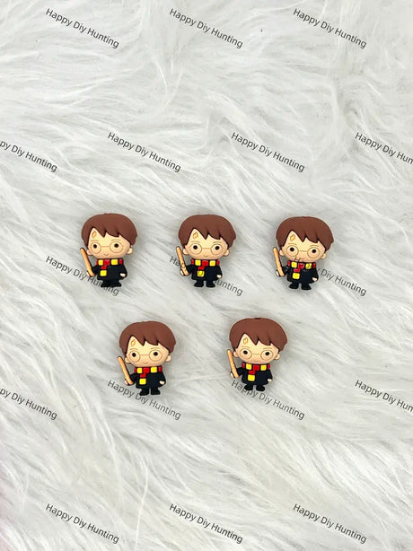 3D Wizard Style Silicone Focal Beads for DIY Beadable Pen Making
