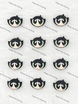 3D Yellow Hero Girl Silicone Focal Beads Wholesale for Pen DIY