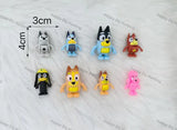 Playful Colorful Dog Pen Topper Fits Most Regular Pen Tops for DIY Craft