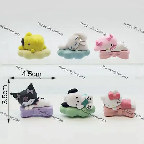 Sleeping Bunny Pen Topper Fits Most Regular Pen Tops for DIY Craft
