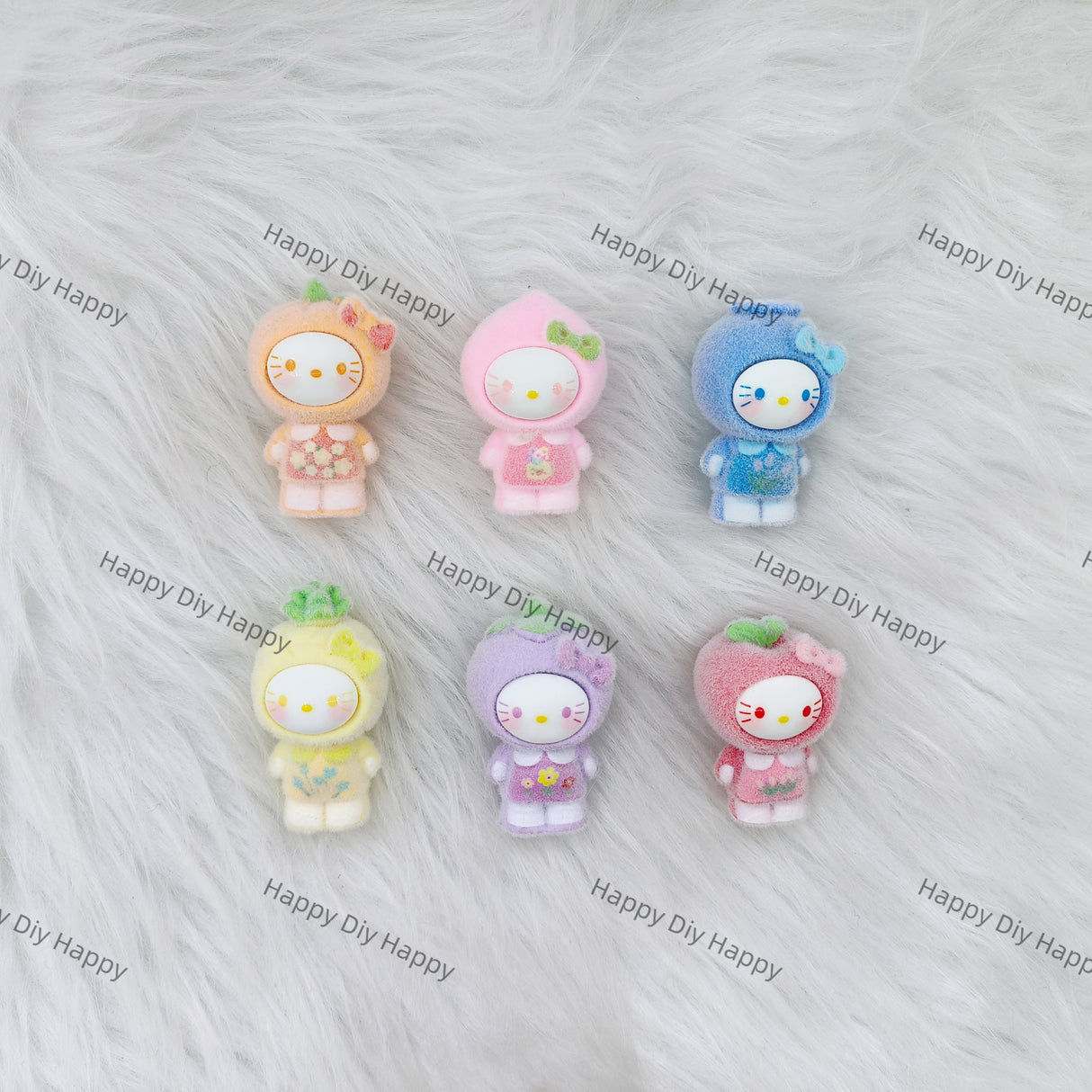 4 Piece Fruit-themed HK Pen Topper