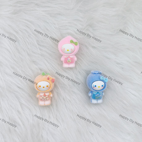 4 Piece Fruit-themed HK Pen Topper