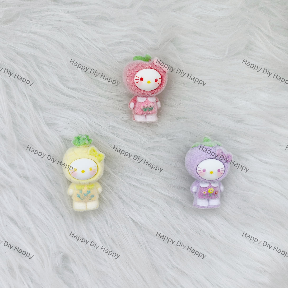 4 Piece Fruit-themed HK Pen Topper