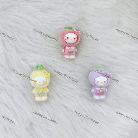 4 Piece Fruit-themed HK Pen Topper