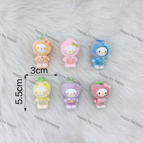 4 Piece Fruit-themed HK Pen Topper