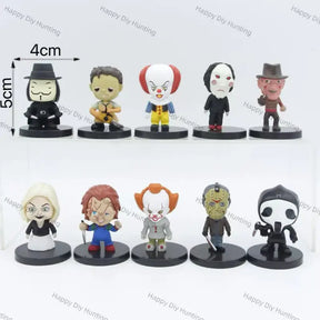 Dark Style Mini Character Pen Topper Fits Most Regular Pen Tops for DIY Craft