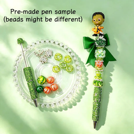 Dark Style Mini Character Pen Topper Fits Most Regular Pen Tops for DIY Craft