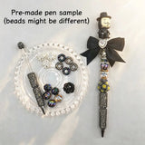 Dark Style Mini Character Pen Topper Fits Most Regular Pen Tops for DIY Craft