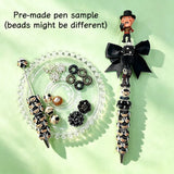 Dark Style Mini Character Pen Topper Fits Most Regular Pen Tops for DIY Craft