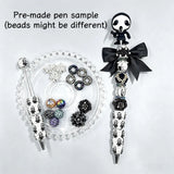 Dark Style Mini Character Pen Topper Fits Most Regular Pen Tops for DIY Craft