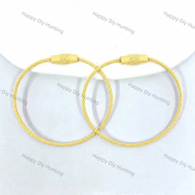 Multicolor Cup Charm Wire For Diy Beadable Keychains