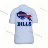 3D Football Team Jersey Silicone Focal Beads for Beadable Pens