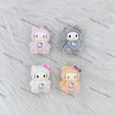 5 Piece Cute HK Flocked style Pen Topper