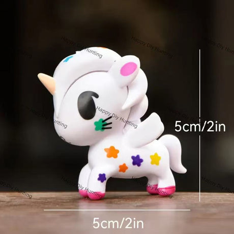5 Pieces Colorful Unicorn Pen topper (Mix Color)